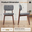 Chaise d'appoint rembourrée en bois massif-128944785-128944788