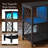 8-cube Bookcase With Led Lights & Charging Ports, Sturdy Storage Organizer For Home Office/living Room/bedroom ,57.09"W × 13.78"D × 29.92"H-357209214-357209212
