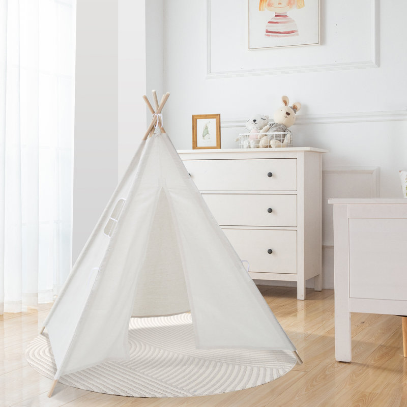 Douglass Freeport Park 120cm W x 120cm D Indoor Fabric Triangular Play Tent