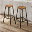 Counter Stool with Metal Frame-299028596