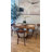 Solid Oak Upholstered Dining Chair with Removable Cover - Set of 4-635084402-630990357-635084401