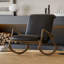 Chaise longue en bois de frêne