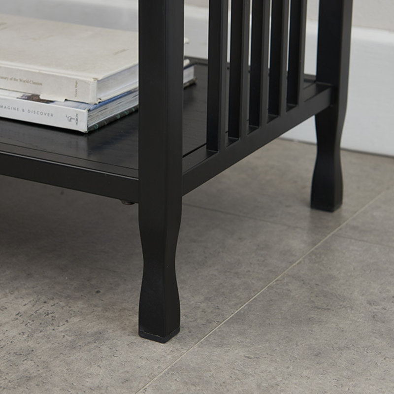 Table d'appoint Ironcraft, Noir mat