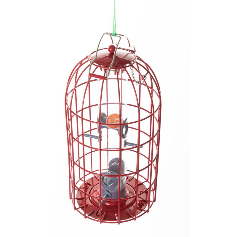 Metal Hanging Hopper Bird Feeder