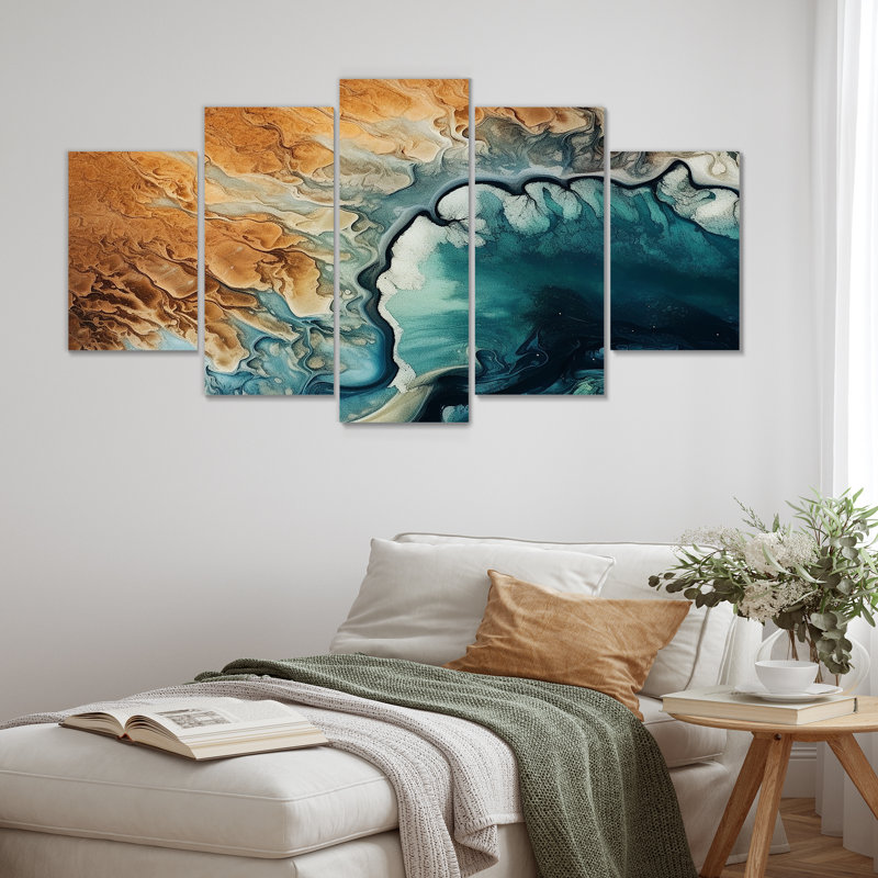 Rothsay - Waves Wall Art 5 Piece