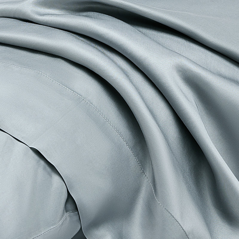 Sateen - Set of 2, King, Silver