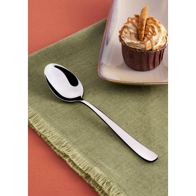 Cuillère à dîner en acier inoxydable Corbett | 8,25 po, argent, ensemble de 12