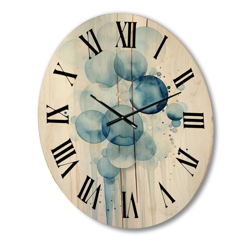 Sukran Solid Wood Wall Clock, Large