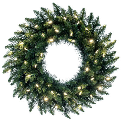 Peabody Pre-Lit Mixed Christmas Wreath