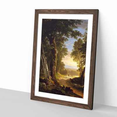 The Beeches by Asher Brown Durand - Framed Print