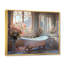 «Bathroom Ethereal Glow III» - Impression sur toile encadrée pour salle de bain-91459745-91459748