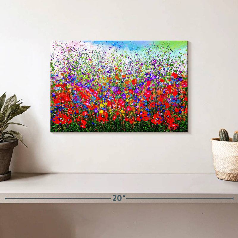 Avery A Wildflower Celebration, 8" H x 12" W