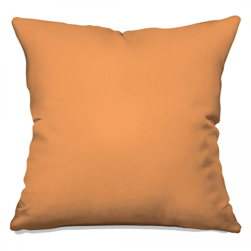 Coussins décoratifs à fond uni uni beige, 26 po x 26 po