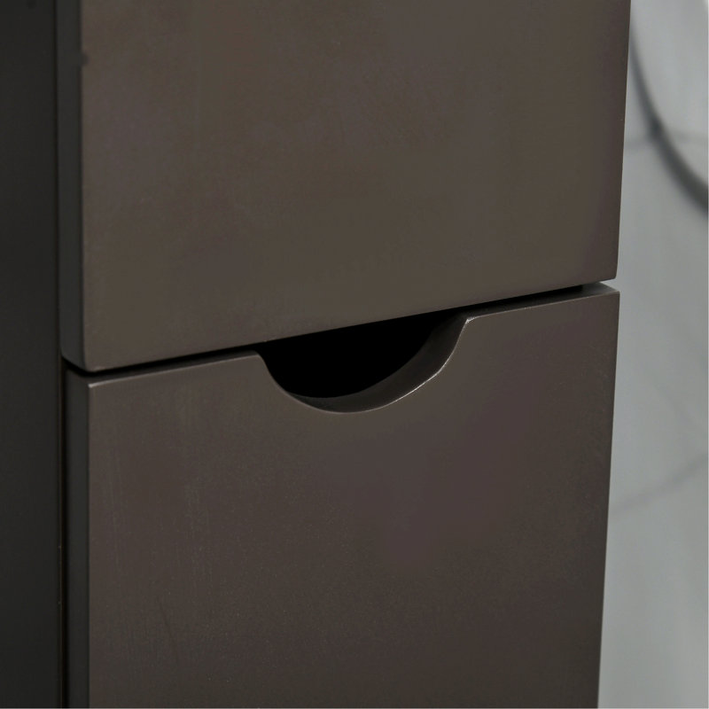 Stylish Storage Cabinet For Bathroom, Tall Bathroom Storage Cabinet, Freestanding Linen Tower With Shelf And Drawer