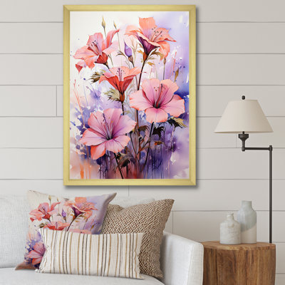 Pink Poppy Meadows III - Poppies Wall Art