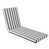 dark gray/White Striped