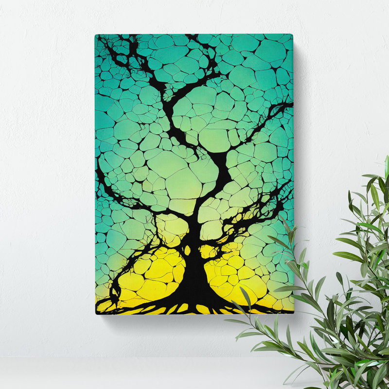A Sparkling Tree - Wrapped Canvas Print, 50cm H x 35cm W