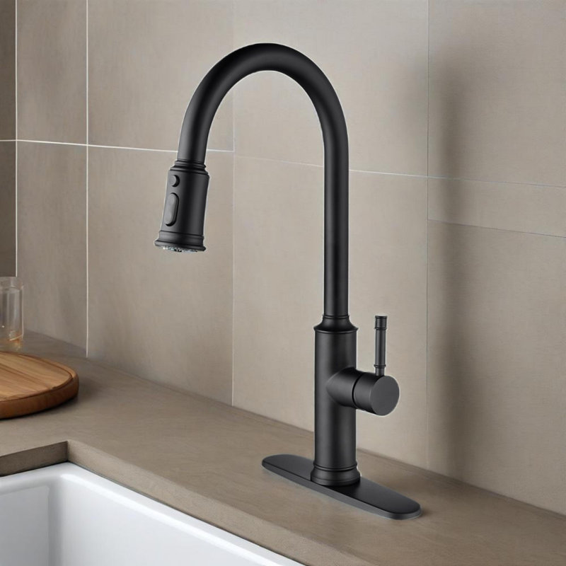 Robinet de cuisine avec douchette extractible