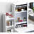 Fashion Vanity Desk With Mirror, Adjustable Lights, And 4 Drawers For Makeup And Storage
