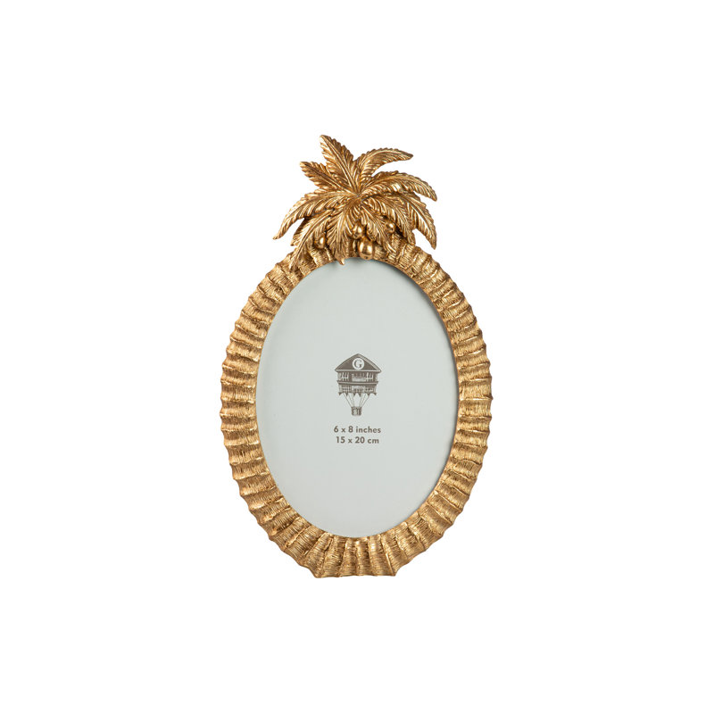 RESIN PHOTOFRAME 15X20 CM, Gold