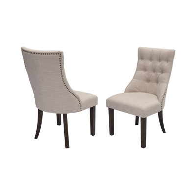 Chaise d'appoint capitonnée Rackley