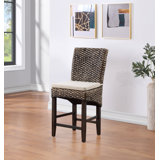 Encinal Upholstered Counter Stool with Solid Wood Frame