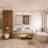 Cozy Design Tempered Glass Framed Wall-Mounted Bathroom Vanity Mirror-102799374-102799396-102799377