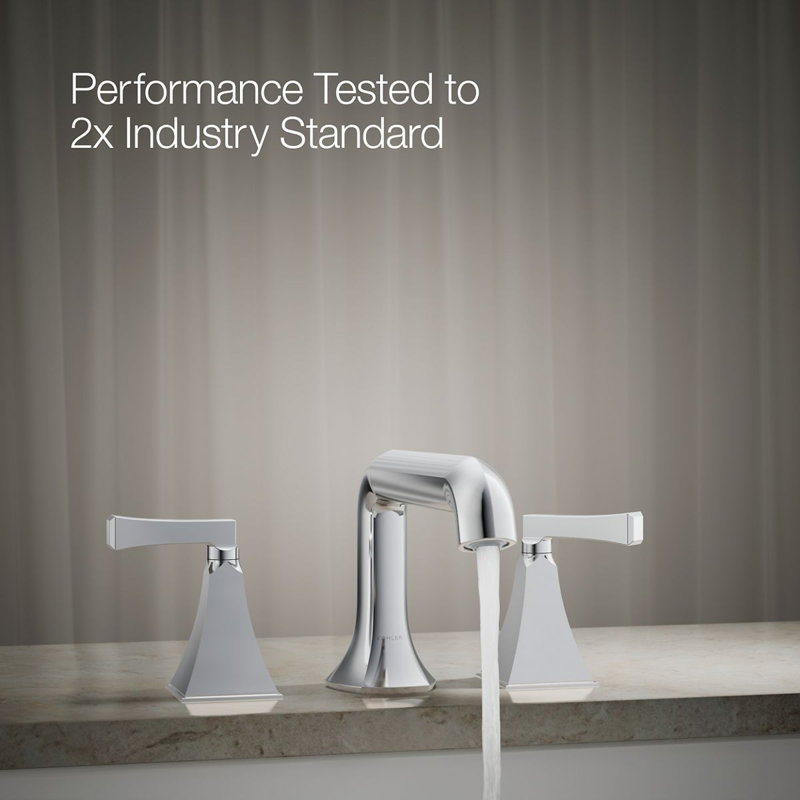 Memoirs® Widespread Bathroom Faucet, Polished Chrome