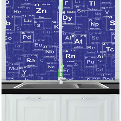 Pointed Kitchen Curtain