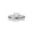 MEPRA Stile by Pininfarina 1 - Piece Stainless Steel (18/10) Lid Set-25796299
