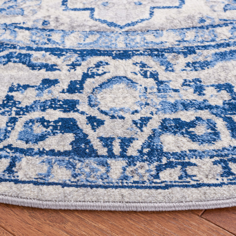 Claubert Performance Oriental Rug, Round 6'7"