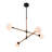 Capilano - Chandelier - 4-Light - Black