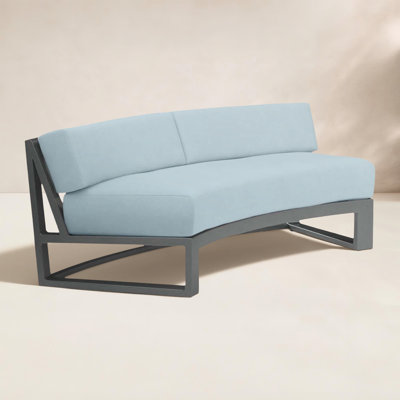 Georgie 69" Sunbrella® Patio Loveseat