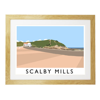'Scalby Mills 2' by Richard O'Neil - Print