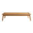 Irma Outdoor Solid Teak Wood Coffee Table