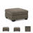 Classic Upholstered Ottoman-87749356