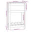 Aalap Wood Raised Garden Bed-1019041434-1019041432