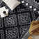 Geometric Shag Rug – Anthracite Dark Gray – Medium Pile, Soft Texture, Kid Friendly