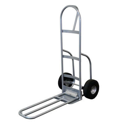 Welded Aluminum Truck with P-Handle with 10″ Pneumatic Tires