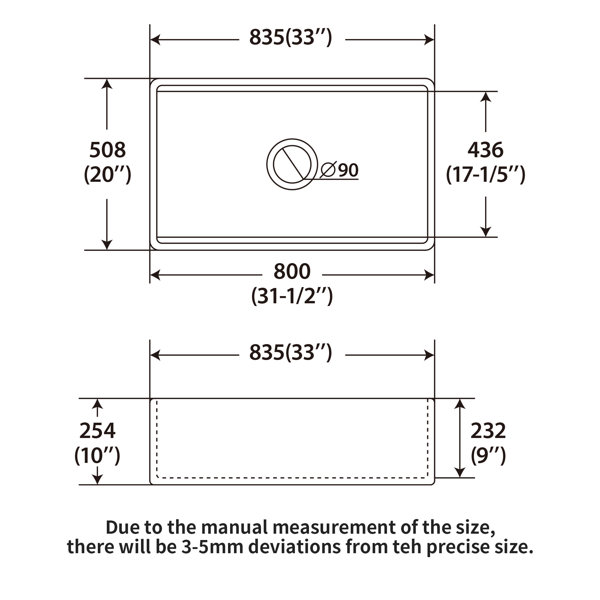 Dimensions du produit