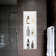 36"x12.6" Stainless Steel 18 Gauge Black/White Cream Layered Rectangular Recessed Shower Niche