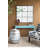Stylish Drum Shaped Side Table