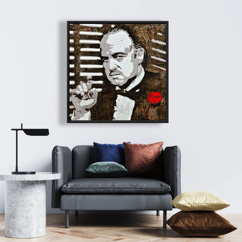 "Noir et blanc le Parrain"