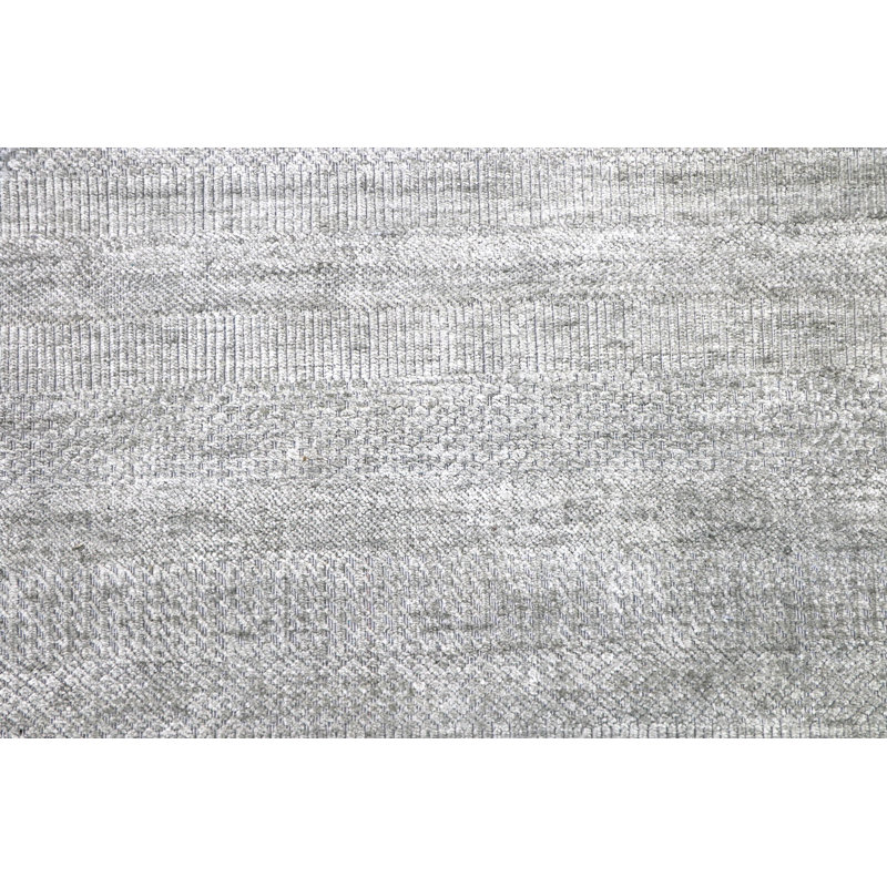 Tapis unique argent / gris 8 pi 11 po x 12 pi One-of-a-Kind