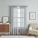 Alvelo Polyester Sheer Sliding Panel Pair