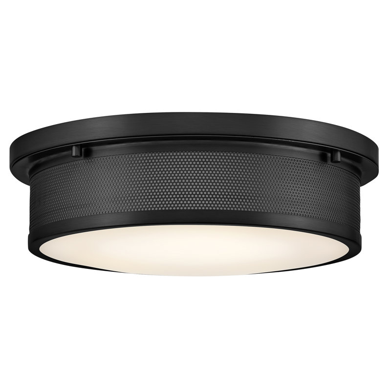 Hinkley Pierce Medium Flush Mount, Black
