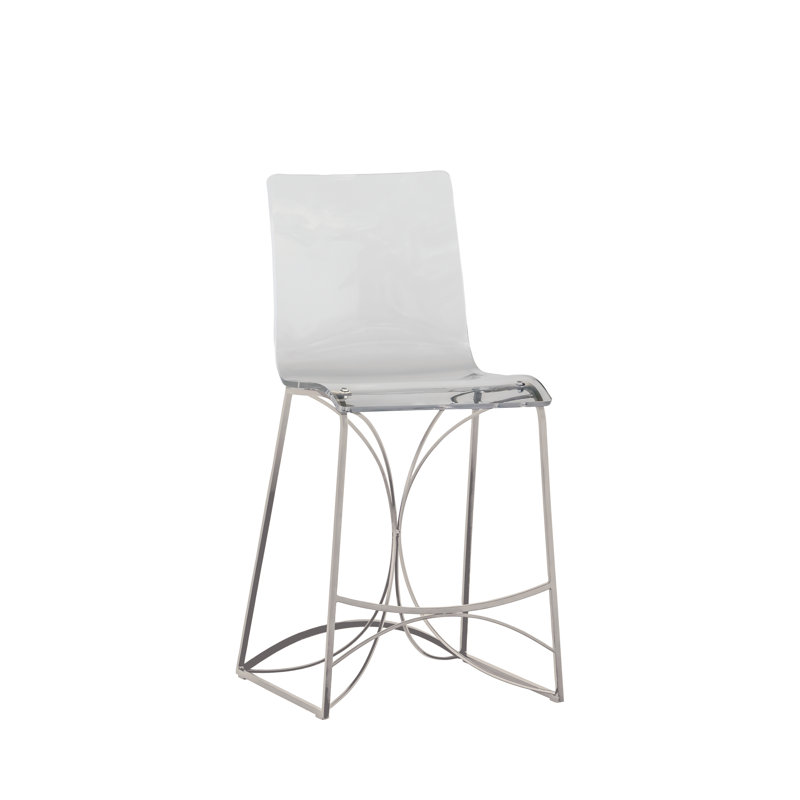 Angela 24.75″ Counter Stool, Antique Gold, Counter Stool (24.75" Seat Height)