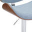 Tabouret de bar moderne pivotant rembourré Marana-1077818754