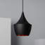Luminaire suspendu noir 1 lumière
