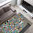 Exotic Oriental Floral Designed Non-Woven Thin Type Printed Rug for a Touch of Elegance in Your Home Decor-126283301